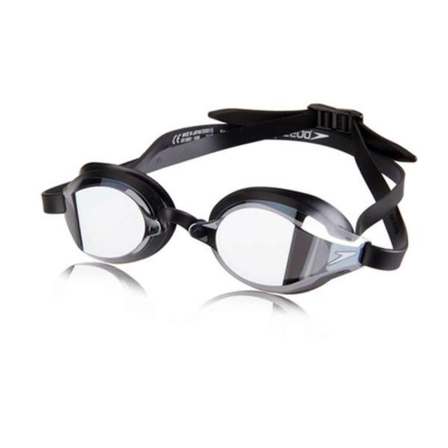 Men'S Swimming Goggles * | Speedo Goggles Racing Fastskin Speedsocket 2 Mirror Black Silver