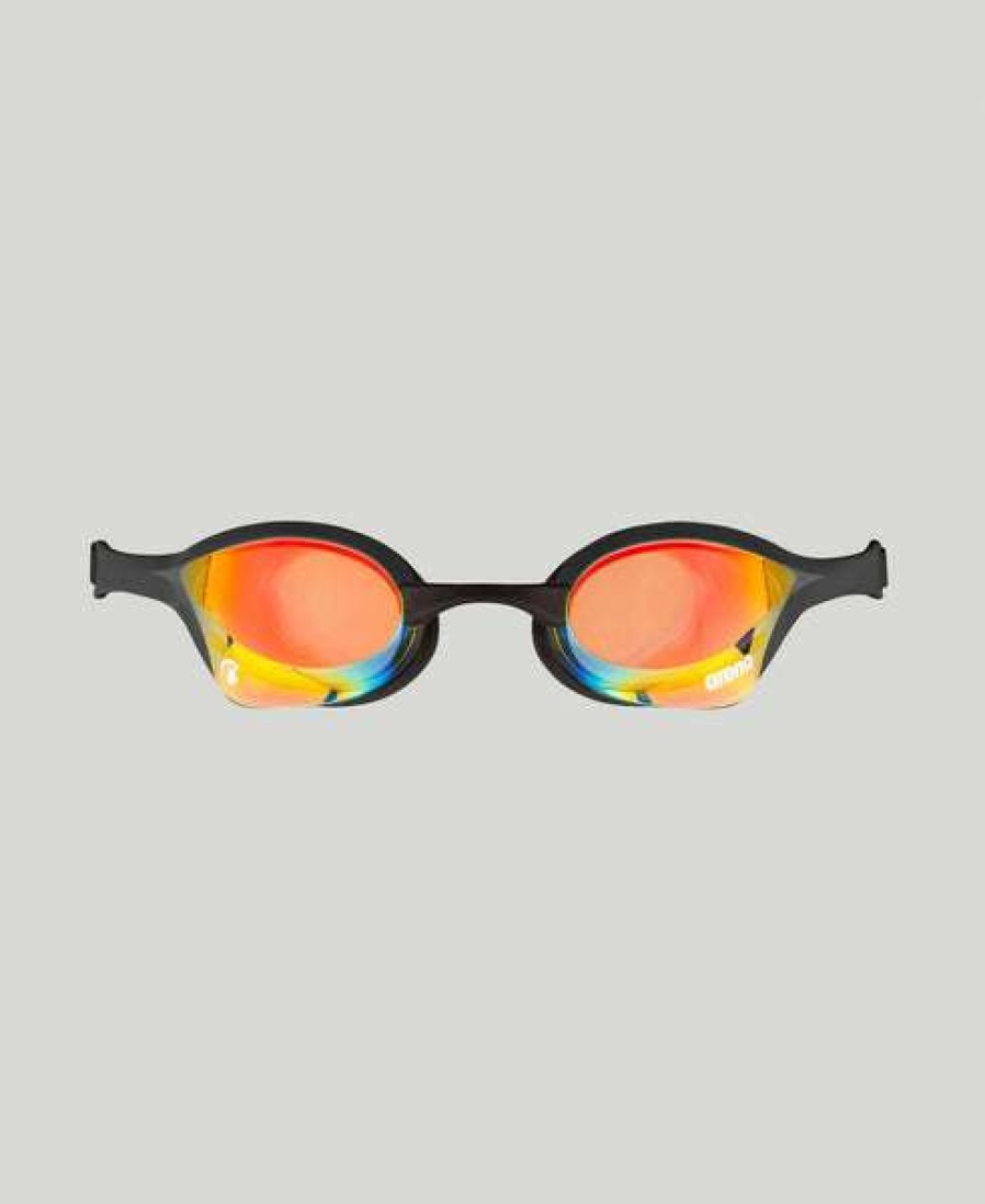 Training Goggles * | Arena Cobra Ultra Swipe Mirror Yellow/Copper/Black