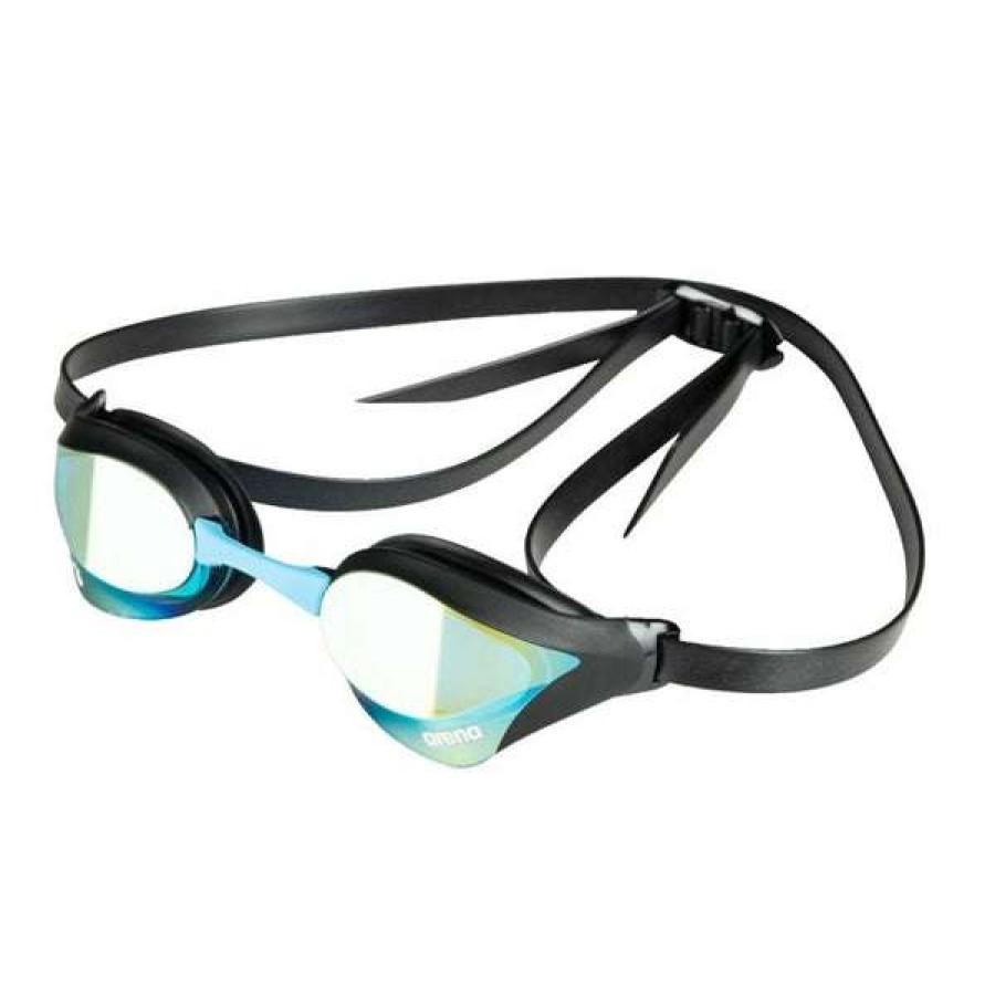 Women'S Swimming Goggles * | Arena Cobra Ultra Swipe Mirror Aqua/Black