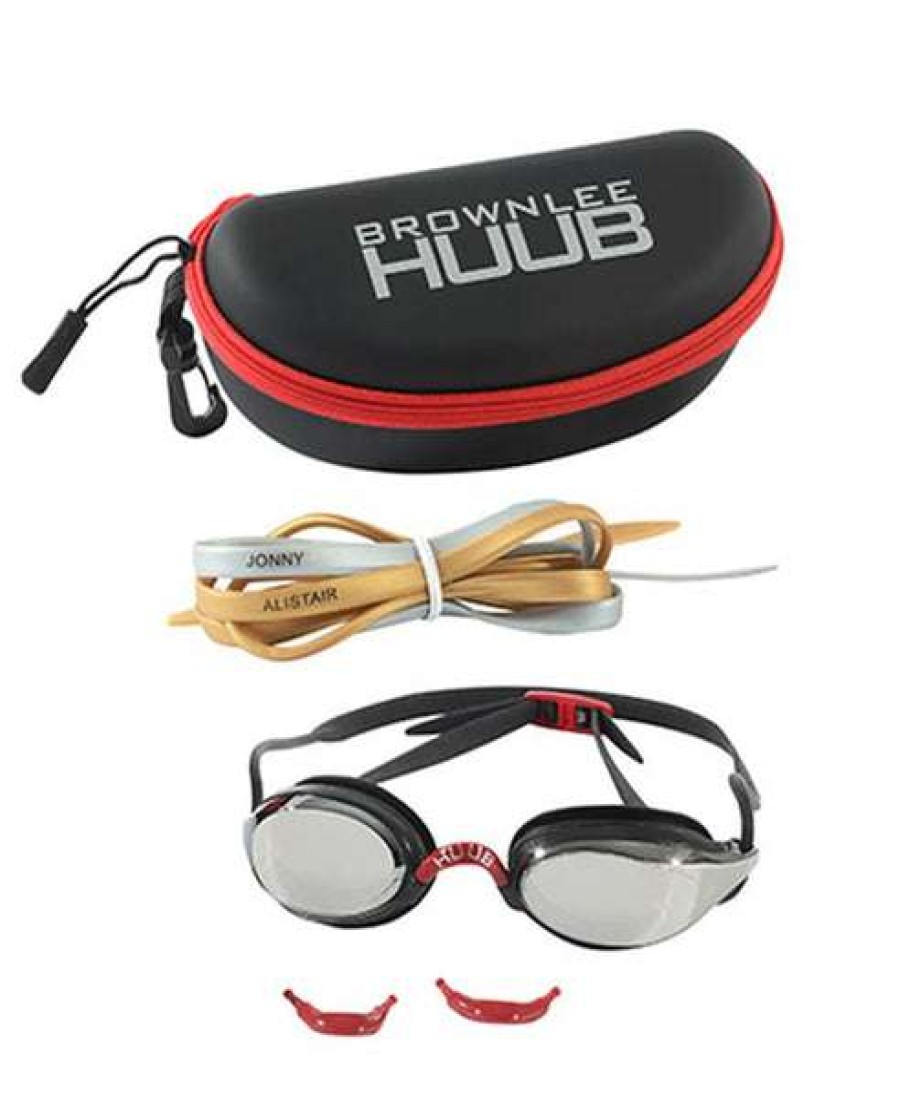 Training Goggles * | Huub Brownlee Race Goggles Agilis Blue/Clear