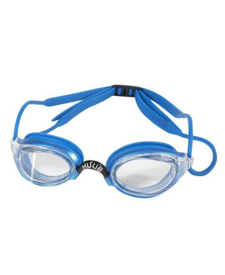 Triathlon & Open Water Swimming Goggles * | Huub Brownlee Race Goggles Agilis Blue/Clear