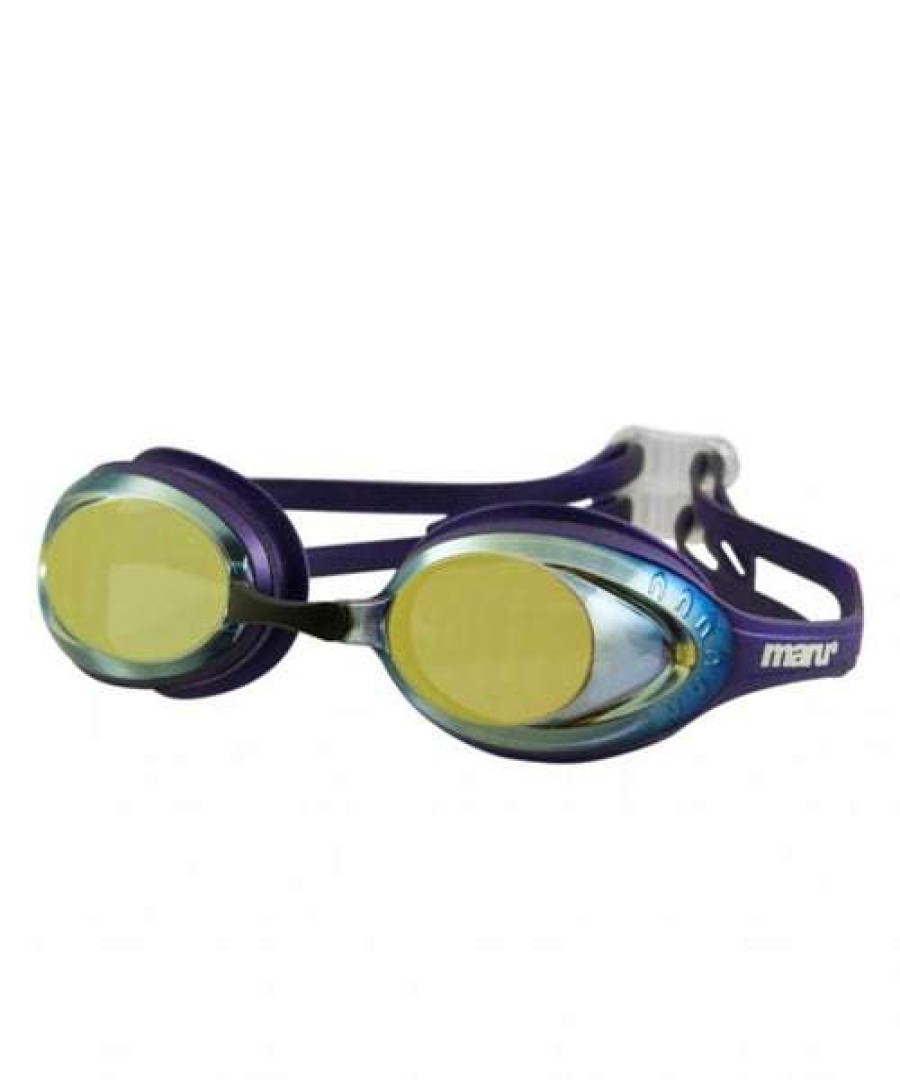 Women'S Swimming Goggles * | Maru Goggles Sonic Mirrored Purple/Blue