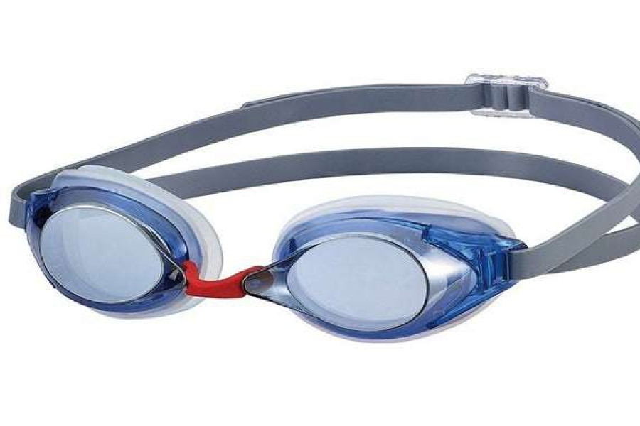 Women'S Swimming Goggles * | Swans Goggles Racing Goggles Sr2M Blue Silver