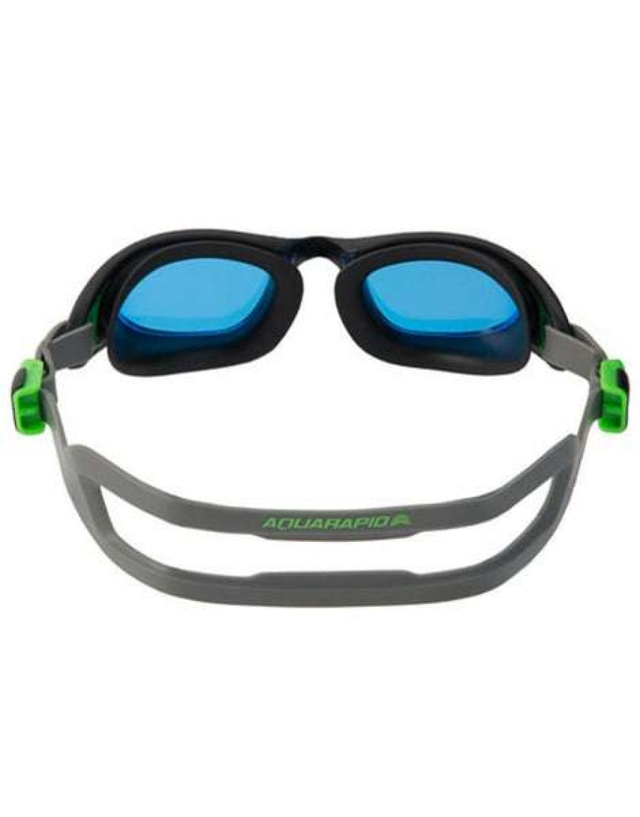 Men'S Swimming Goggles * | Aquarapid Goggles Pro Record Mirrored Swimming Goggles