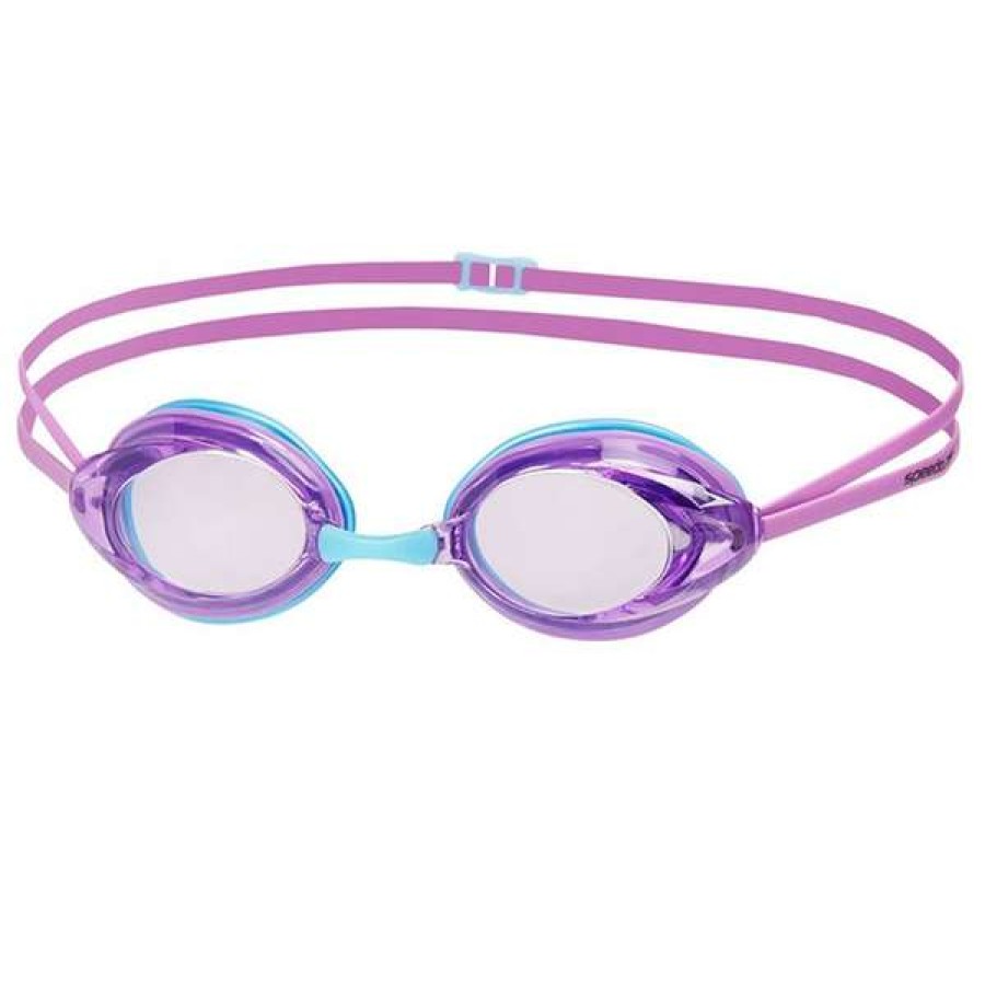 Men'S Swimming Goggles * | Speedo Goggles Opal Plus Purple Blue