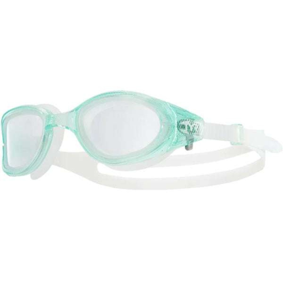 Men'S Swimming Goggles * | Tyr Goggles Special Ops 3.0 Transition Ladies Fit Clear/Mint