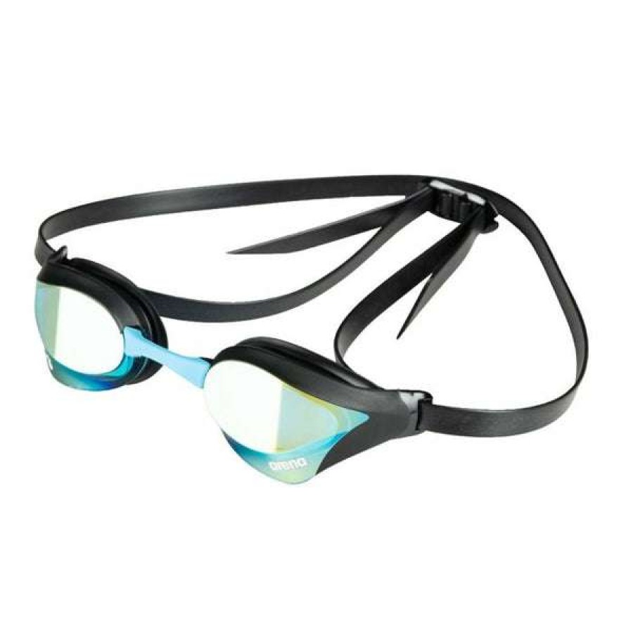 Training Goggles * | Arena Cobra Ultra Swipe Mirror Aqua/Black