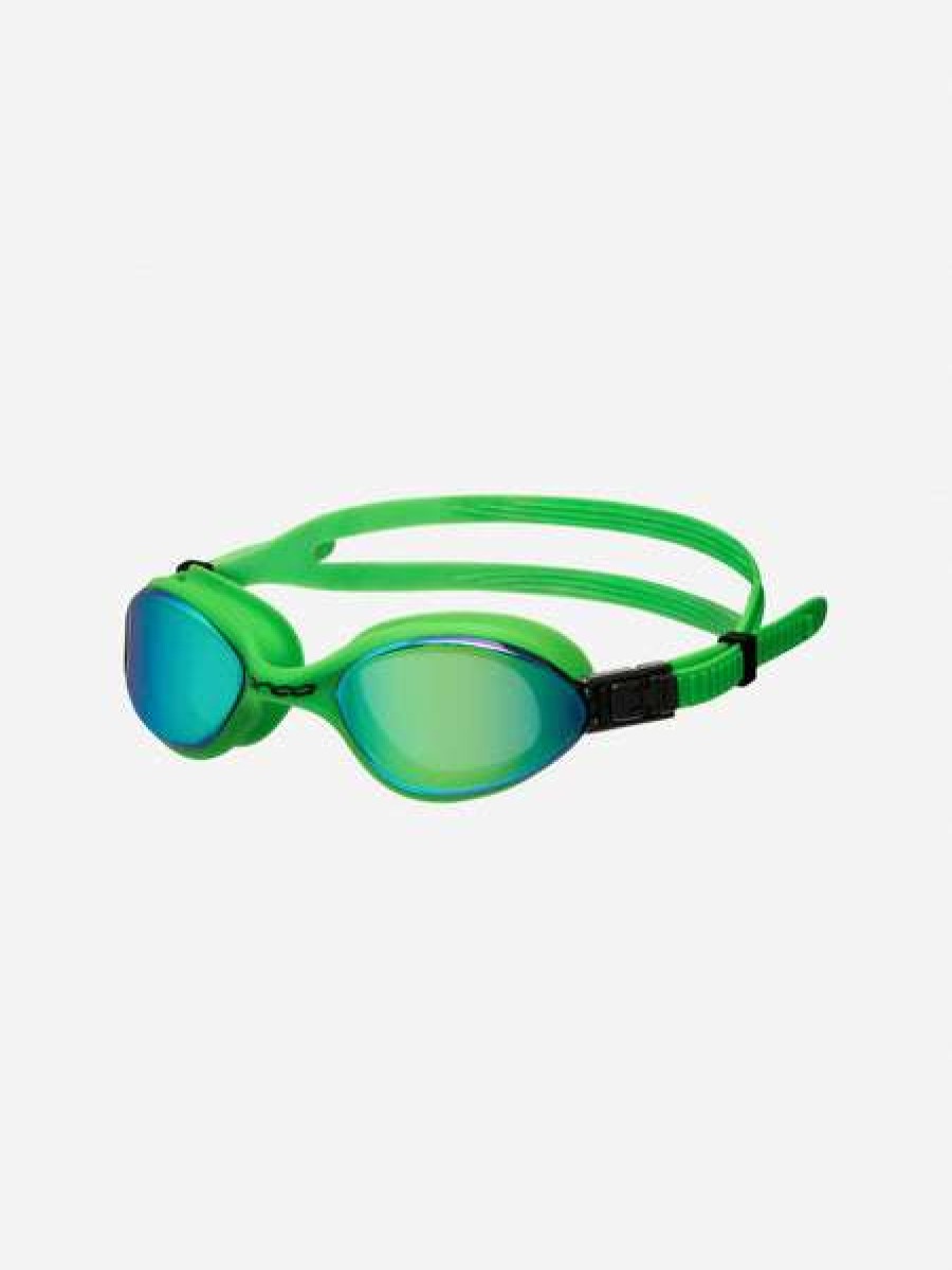 Triathlon & Open Water Swimming Goggles * | Orca Goggles Killa 180 Green/Mirrored