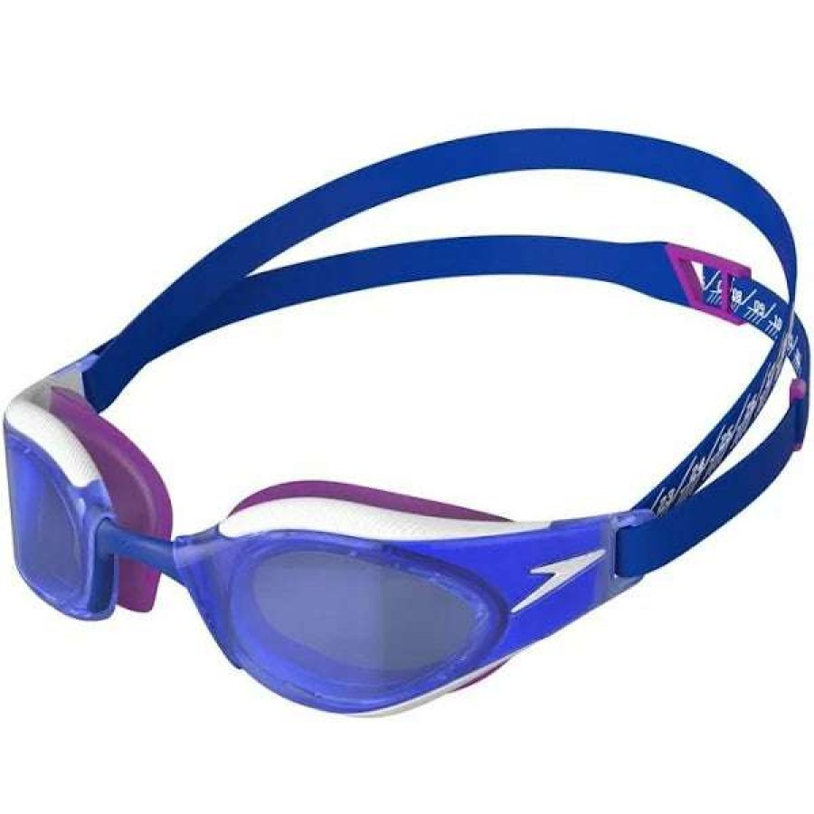 Men'S Swimming Goggles * | Speedo Fastskin Goggles Hyper Elite Pink/Blue