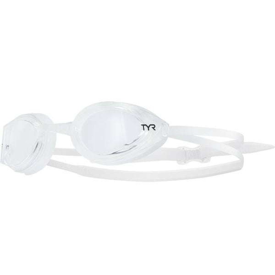 Men'S Swimming Goggles * | Tyr Edge -X Nano Fit Clear