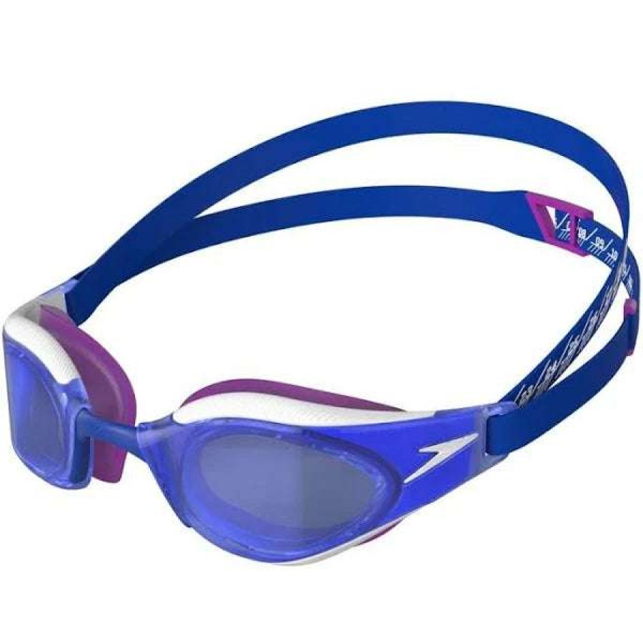 Training Goggles * | Speedo Fastskin Goggles Hyper Elite Pink/Blue