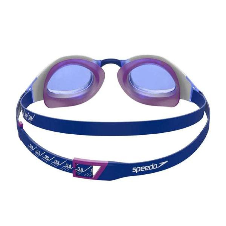 Training Goggles * | Speedo Fastskin Goggles Hyper Elite Pink/Blue