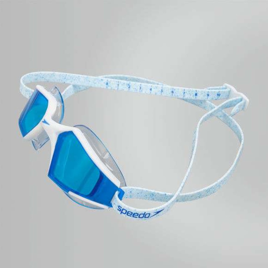 Training Goggles * | Speedo Goggles Aquapulse Max 2 Blue White