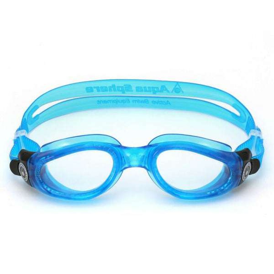 Men'S Swimming Goggles * | Aquasphere Goggles Blue Kaiman Clear Lens