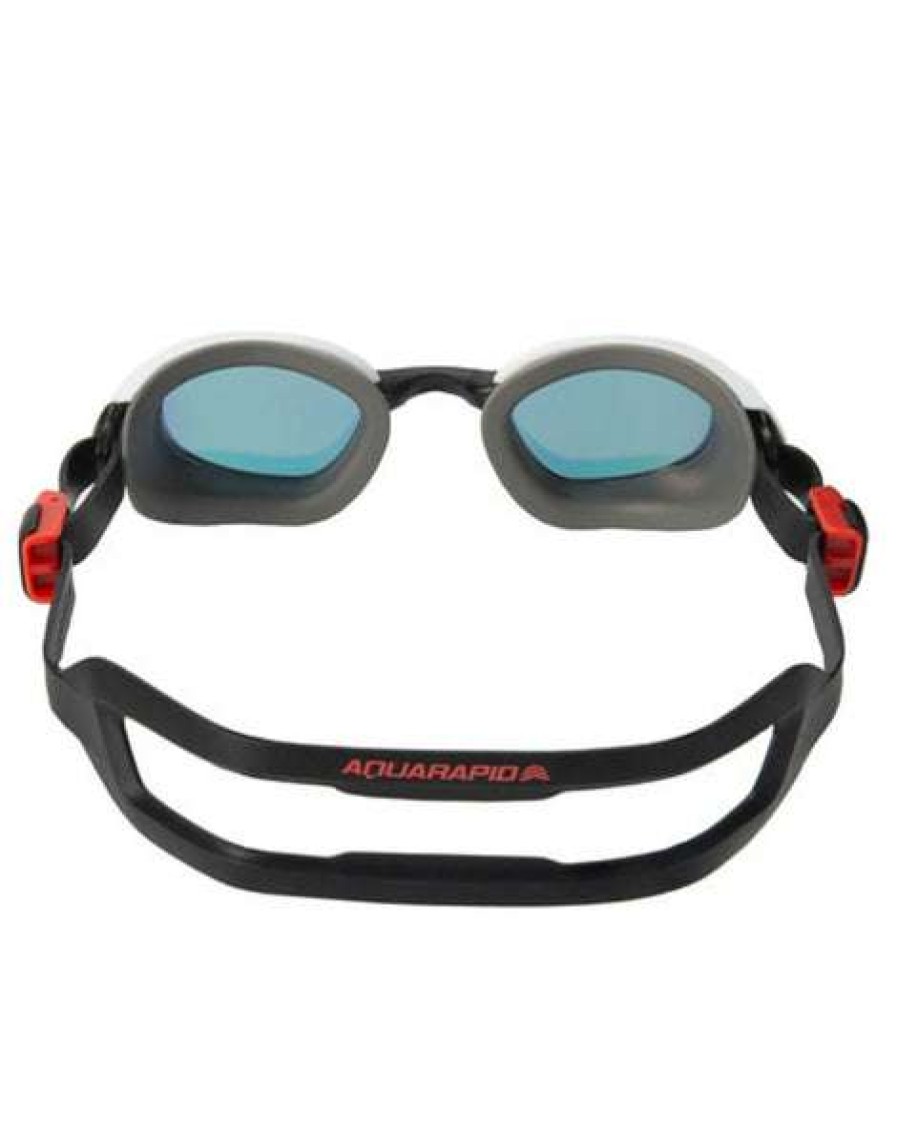 Men'S Swimming Goggles * | Aquarapid Goggles Pro Rush Mirrored Swimming Goggles