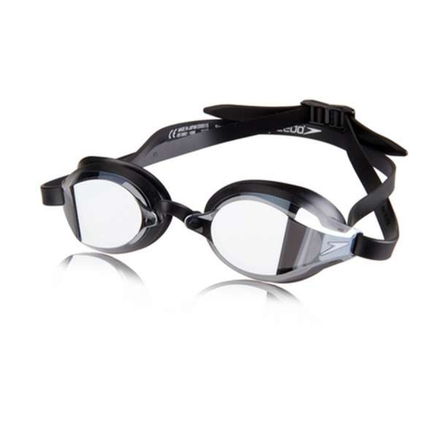 Training Goggles * | Speedo Goggles Racing Fastskin Speedsocket 2 Mirror Black Silver