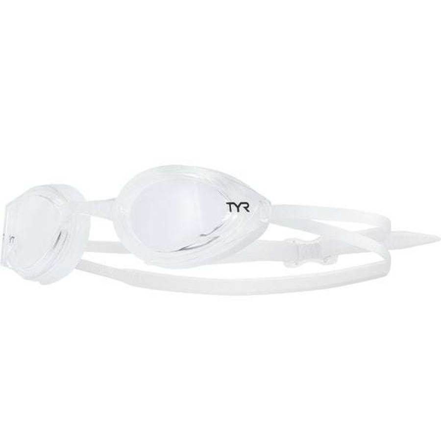 Boys Swimming Goggles * | Tyr Edge -X Nano Fit Clear