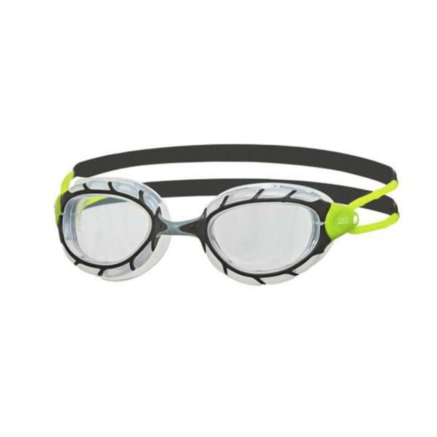 Men'S Swimming Goggles * | Zoggs Goggles Predator Black/Clear