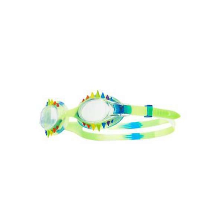 Boys Swimming Goggles * | Tyr Goggles Spikes Swimple Tie Dye Kids Blue/Clear