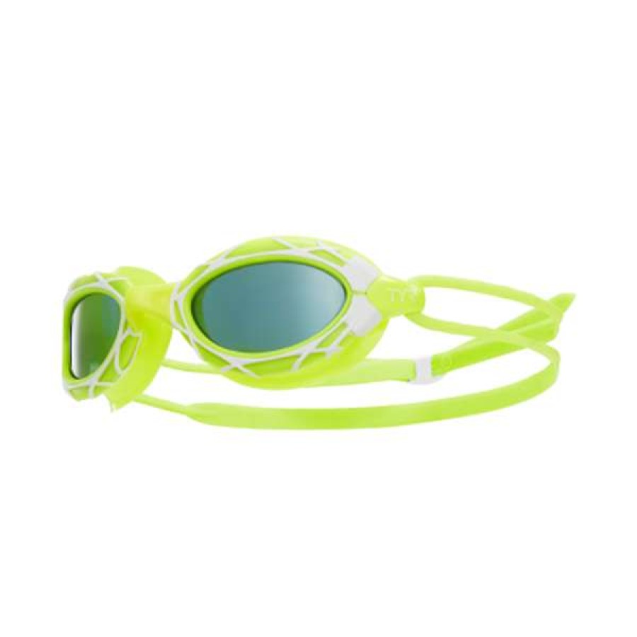 Women'S Swimming Goggles * | Tyr Goggles Nest Pro Nano Smoke/Yellow