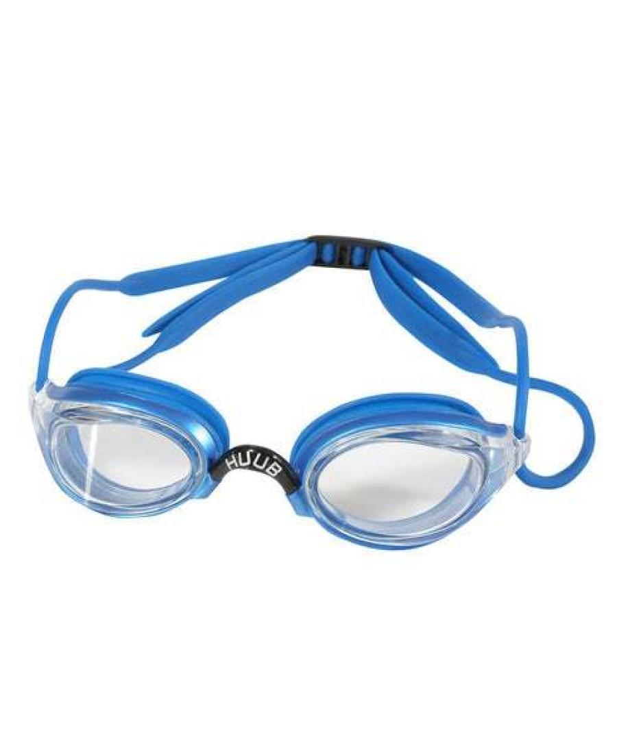 Women'S Swimming Goggles * | Huub Brownlee Race Goggles Agilis Blue/Clear