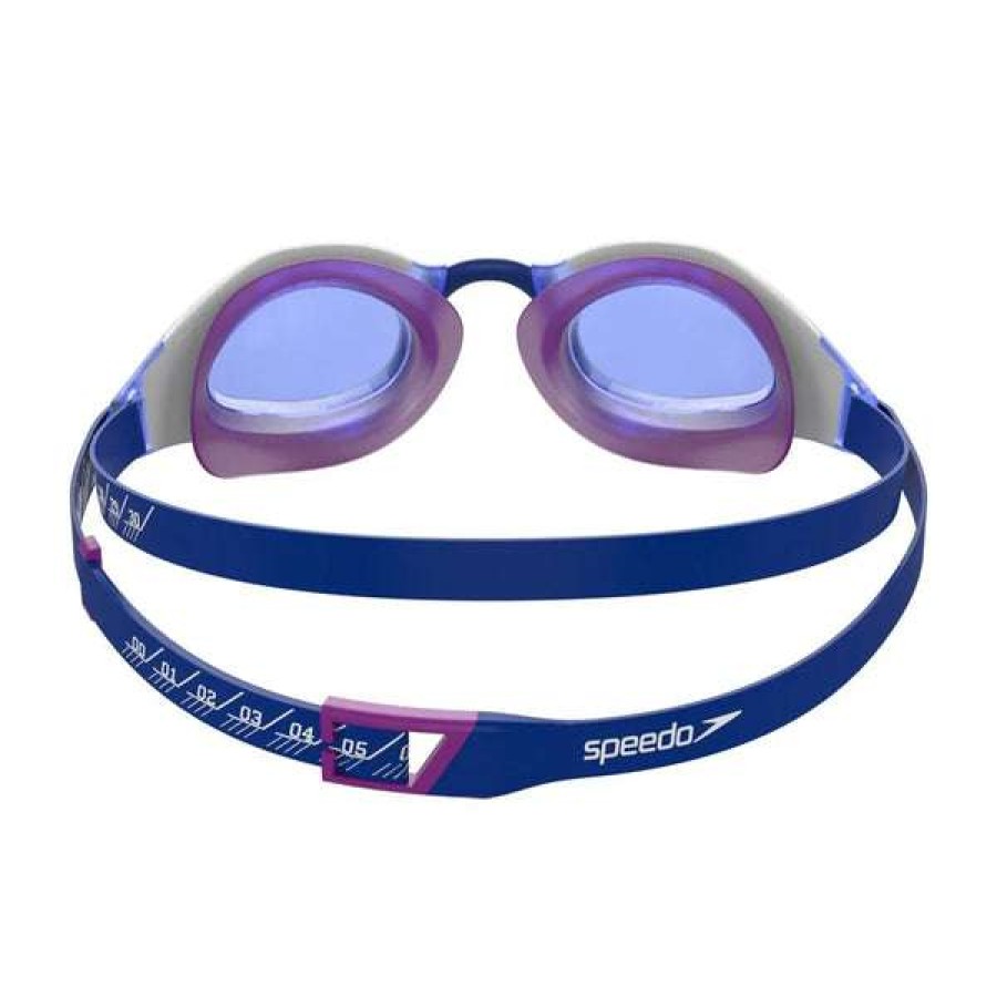 Women'S Swimming Goggles * | Speedo Fastskin Goggles Hyper Elite Pink/Blue