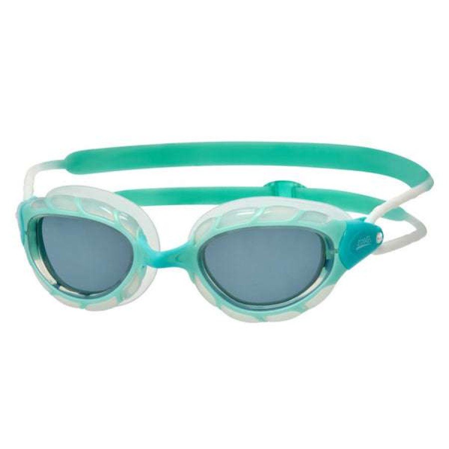 Women'S Swimming Goggles * | Zoggs Goggles Predator Green/Clear Tinted Lens