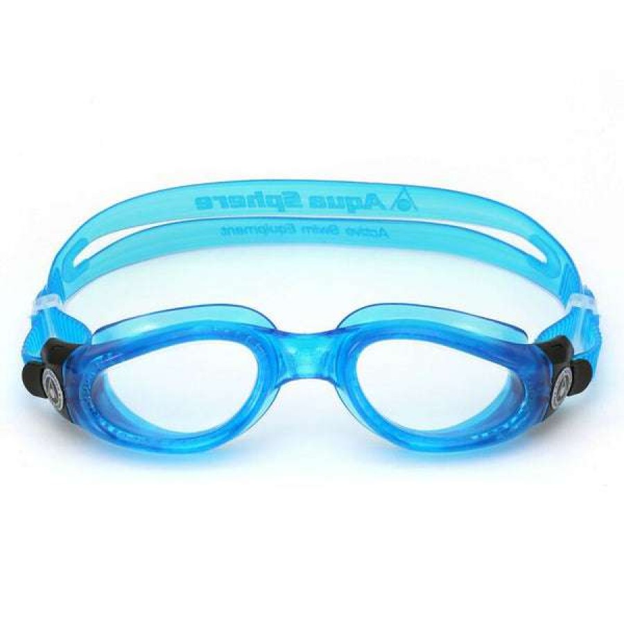 Women'S Swimming Goggles * | Aquasphere Goggles Blue Kaiman Clear Lens