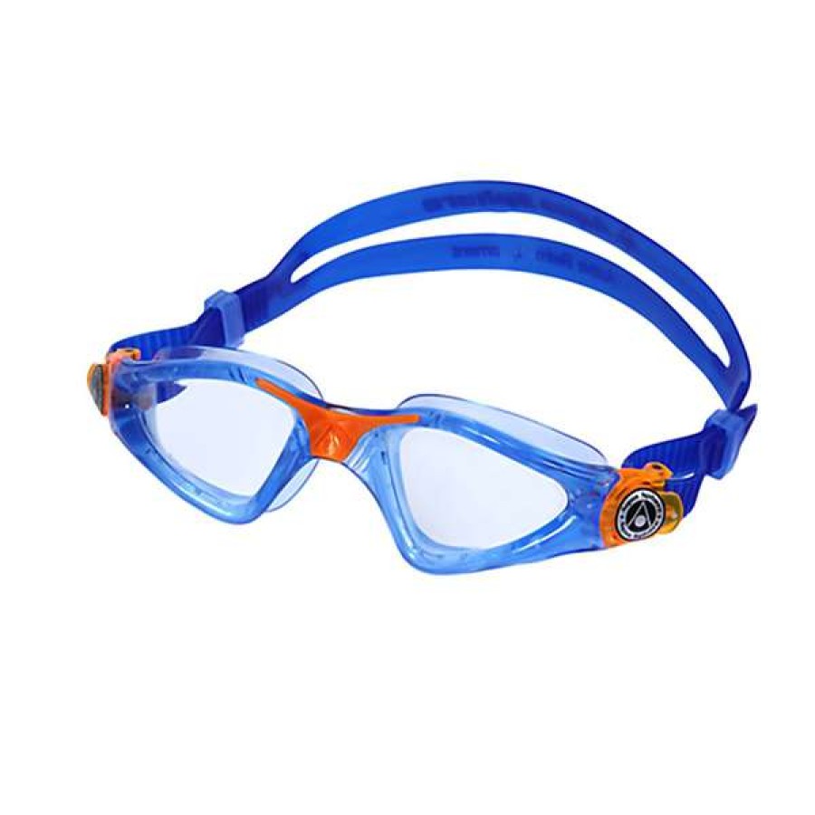 Girls Swimming Goggles * | Aquasphere Goggles Kayenne Junior Blue