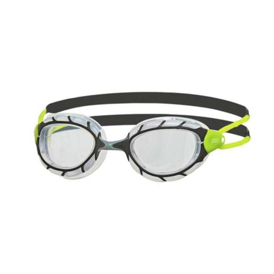 Women'S Swimming Goggles * | Zoggs Goggles Predator Black/Clear