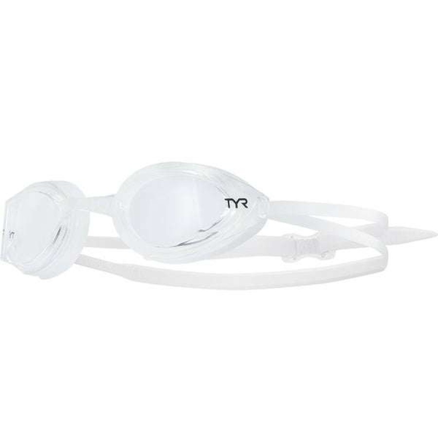 Girls Swimming Goggles * | Tyr Edge -X Nano Fit Clear