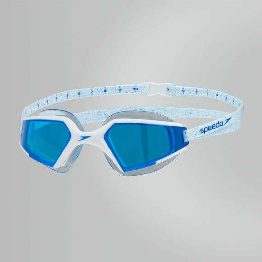 Women'S Swimming Goggles * | Speedo Goggles Aquapulse Max 2 Blue White