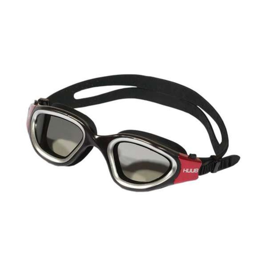 Training Goggles * | Huub Aphotic Swim Goggle Black/Red