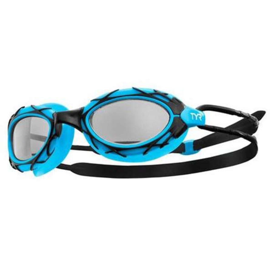 Women'S Swimming Goggles * | Tyr Goggles Nest Pro Black/Blue