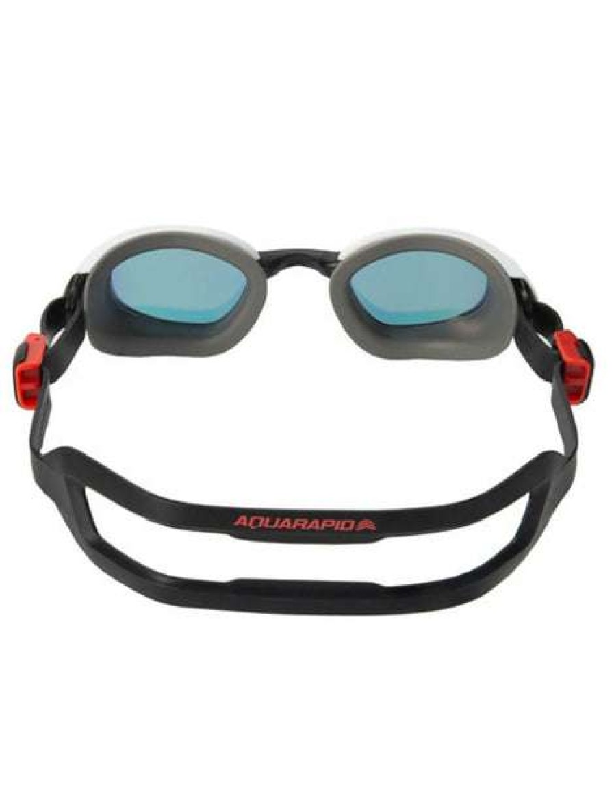 Triathlon & Open Water Swimming Goggles * | Aquarapid Goggles Pro Rush Mirrored Swimming Goggles