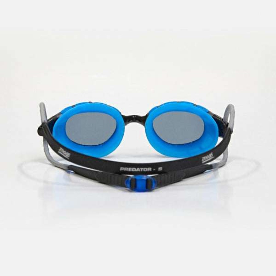 Men'S Swimming Goggles * | Zoggs Goggles Predator Grey/Blue Smoke