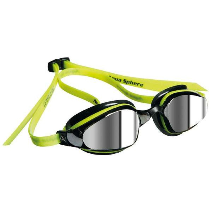 Men'S Swimming Goggles * | Michael Phelps Goggles Xceed Black/Neon Yellow